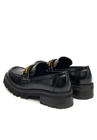 TwinSet - TWINSET Loafersy 252TGT080 Czarny. Kolor: czarny. Materiał: skóra #4