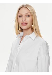 Guess Koszula Ls Nicla W4RH51 WD2M1 Biały Regular Fit. Kolor: biały. Materiał: bawełna