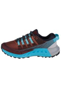 Buty do biegania damskie, Merrell Agility Peak 4. Kolor: czerwony, brązowy, czarny, wielokolorowy