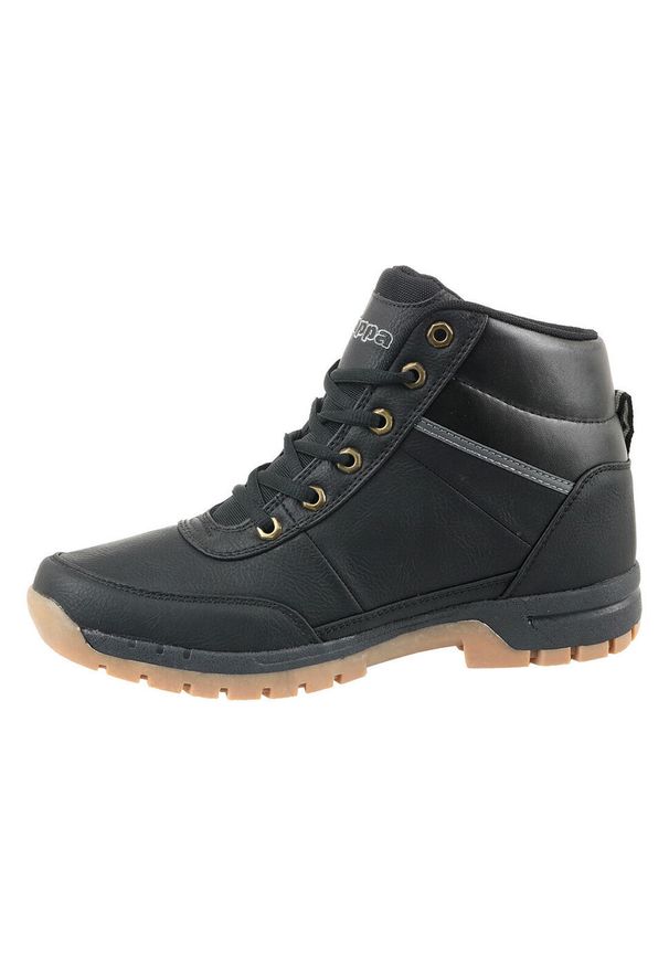 Buty zimowe męskie, Kappa Bright Mid Light. Kolor: czarny, wielokolorowy. Materiał: tkanina, materiał, syntetyk. Sezon: zima