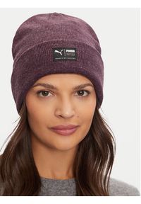 Puma Czapka Archive Heather Beanie 021739 28 Fioletowy. Kolor: fioletowy. Materiał: akryl, materiał