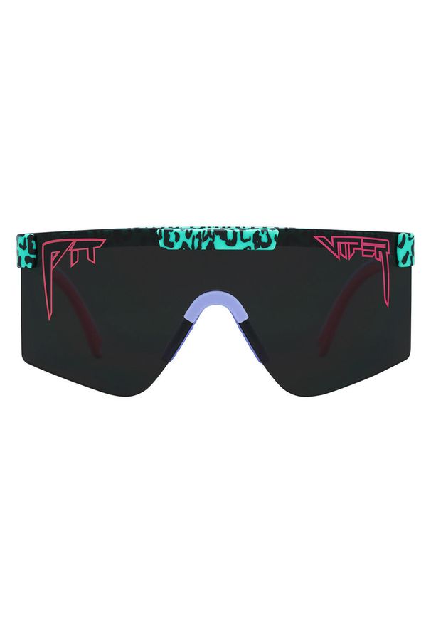 PIT VIPER - Okulary przeciwsłoneczne Pit Viper The Marissa's Nails Original Narrow. Kolor: szary, czarny, wielokolorowy