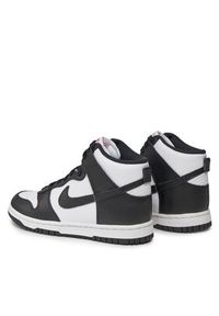 Nike Sneakersy Dunk High DD1869 103 Czarny. Kolor: czarny. Materiał: skóra
