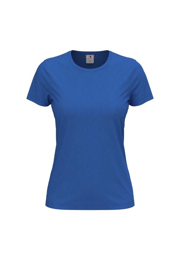 Stedman - Damska Klasyczna Koszulka O Dopasowanym Kroju. Kolor: niebieski. Sport: turystyka piesza