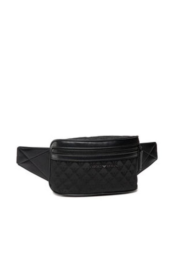 Emporio Armani Saszetka nerka Y4O312 Y022V 81336 Czarny. Kolor: czarny. Materiał: materiał