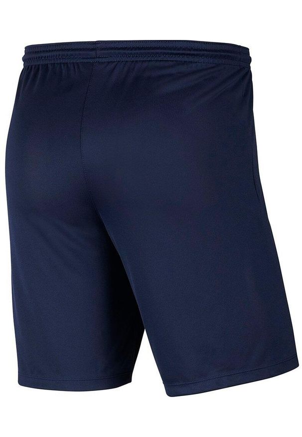 Spodenki dla dzieci Nike Dry Park III NB K granatowe BV6865 410. Kolor: niebieski
