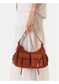 Pinko - PINKO Torba Cargo Bag Classic PE PLTT 102794 A29N Brązowy. Kolor: brązowy. Materiał: skórzane, zamszowe #4