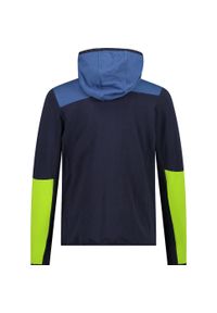 Kurtka męska hybrydowa męska CMP 33L6607. Kolor: niebieski. Sport: turystyka piesza