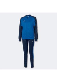 Dres do piłki nożnej damski Joma Eco championship. Kolor: niebieski. Materiał: dresówka