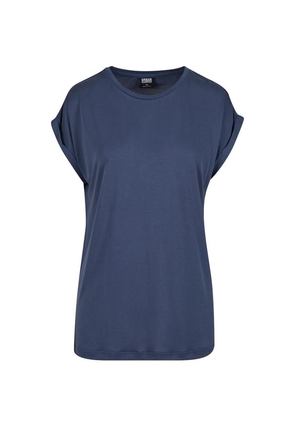 Damska modalna koszulka z długimi ramionami Urban Classics. Kolor: turkusowy, niebieski, wielokolorowy. Długość: długie