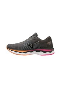 Buty do biegania damskie Mizuno Wave Sky 6. Kolor: pomarańczowy. Model: Mizuno Wave