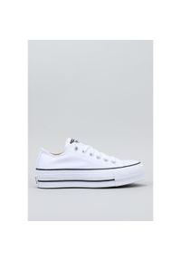 Buty damskie Converse Chuck Taylor All Star Lift Ox. Okazja: na co dzień. Kolor: biały. Materiał: materiał. Model: Converse All Star #1