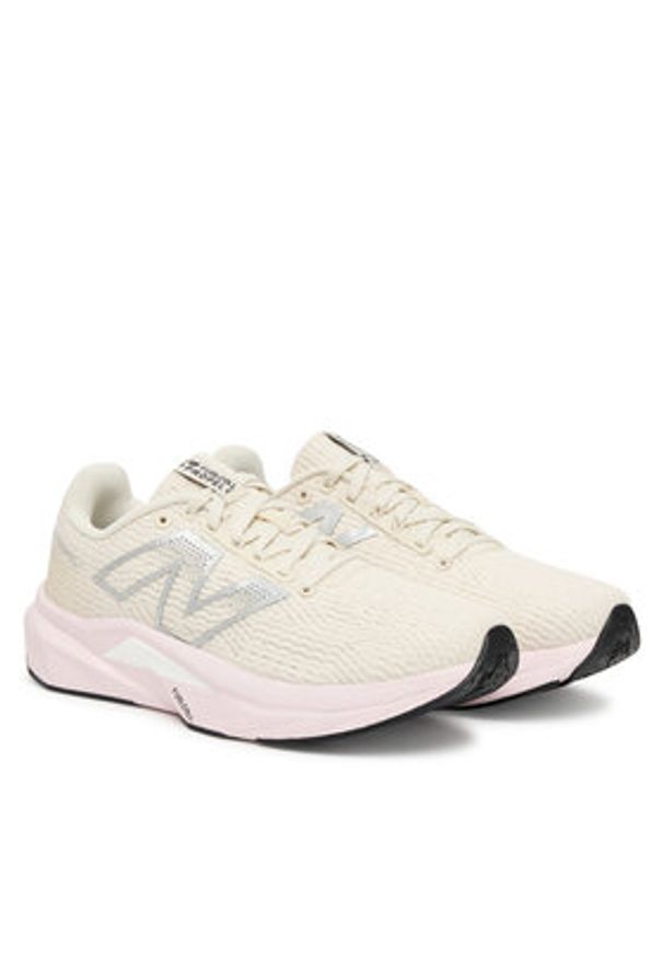 New Balance Buty do biegania FuelCell Propel v5 WFCPRCS5 Écru. Materiał: materiał