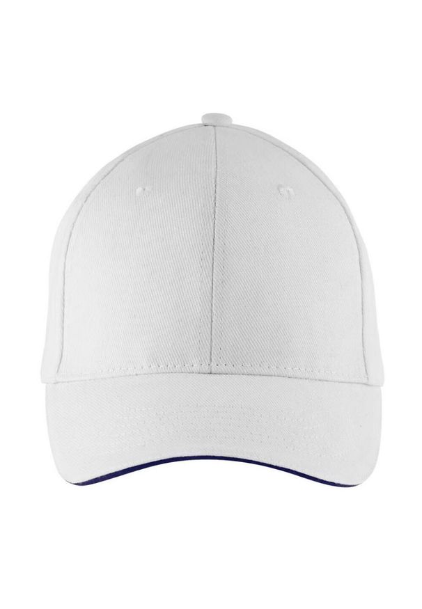 SOL'S - Czapka Z Daszkiem Buffalo 6 Panel. Kolor: biały, wielokolorowy, niebieski