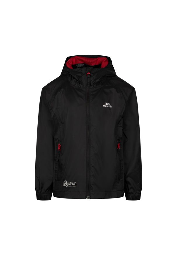 TRESPASS - Kurtka Dziecięca Łatwe Pakowanie Qikpac. Kolor: czerwony, wielokolorowy, czarny