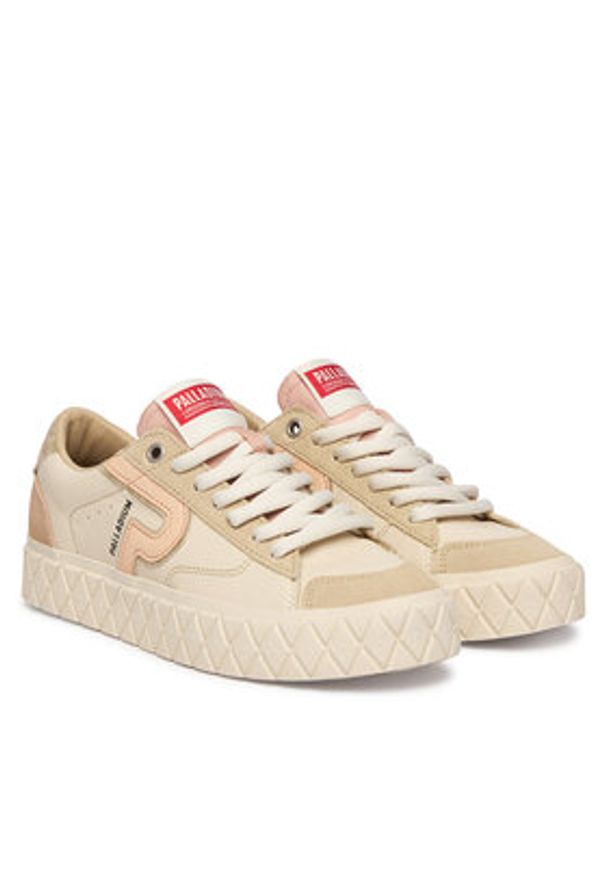 Palladium Sneakersy Acelomixlth 94662-244-M Beżowy. Kolor: beżowy. Materiał: skóra