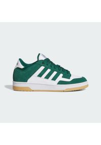 Adidas - Buty Rapid Court Low. Wysokość cholewki: przed kostkę. Kolor: brązowy, biały, zielony, wielokolorowy. Sport: turystyka piesza