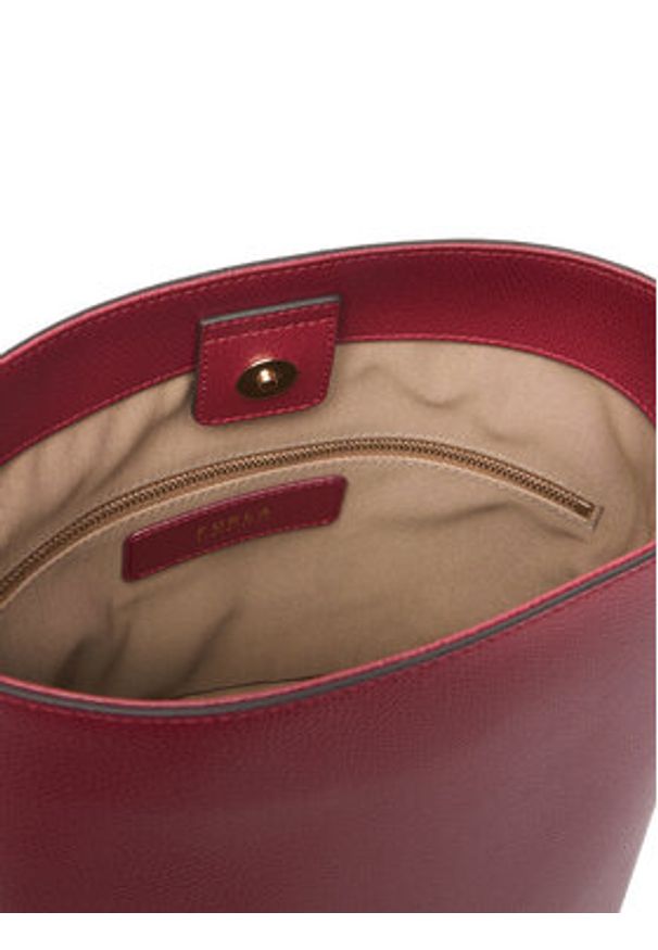 Furla Torebka Roxie S WB01875 ARE000 CN CGQ00 Bordowy. Kolor: czerwony. Materiał: skórzane