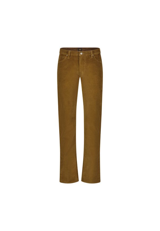 Lee - LEE MĘSKIE SPODNIE SZTRUKSOWE DAREN ZIP FLY BUFFALO 112355814 L707008538. Materiał: sztruks