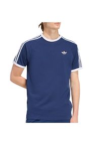 Adidas - Koszulka męska adidas Originals 3-Stripes KE3536 - granatowa. Kolor: niebieski. Materiał: bawełna. Długość rękawa: krótki rękaw. Długość: krótkie #1