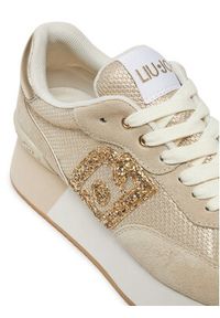 Liu Jo Sneakersy BA5035 PX618 S3666 Beżowy. Kolor: beżowy. Materiał: skóra, zamsz #6