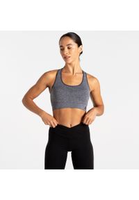 DARE 2B - Biustonosz sportowy damski Don't Sweat It III Dare 2b. Kolor: szary. Materiał: poliamid, poliester, elastan. Sport: fitness #1