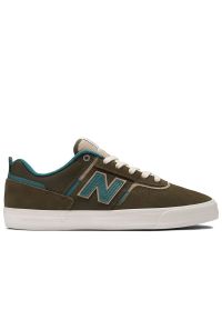 Buty New Balance Numeric NM306BOY - zielone. Kolor: zielony. Materiał: guma, materiał, syntetyk, zamsz. Szerokość cholewki: normalna. Sport: turystyka piesza, skateboard