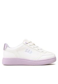 GAP - Gap Sneakersy Seattle Pop GAB001F5SYLAVEGP Biały. Kolor: biały. Materiał: skóra