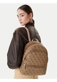 Guess Plecak Manhattan II HWSG71 18330 Brązowy. Kolor: brązowy. Materiał: skóra