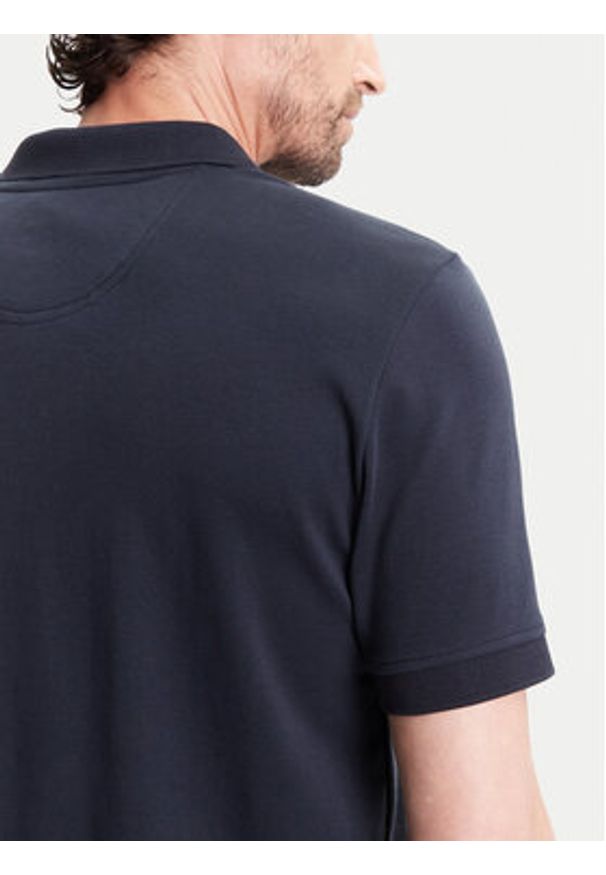 Pierre Cardin Polo C5 21455.2119 Granatowy Regular Fit. Typ kołnierza: polo. Kolor: niebieski. Materiał: bawełna