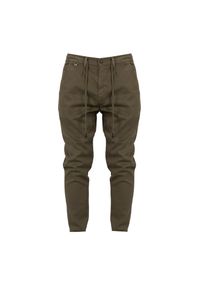 Xagon Man Spodnie "9001" | A23031CR9001 | Mężczyzna | Wojskowa Zieleń. Materiał: elastan, bawełna. Styl: militarny #3