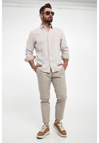 JOOP! Jeans - Koszula męska lniana Hanson JOOP! JEANS. Materiał: len