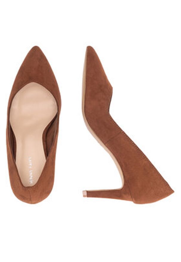 Jenny Fairy Szpilki WFA3003-1 Brązowy. Kolor: brązowy. Materiał: materiał. Obcas: na szpilce