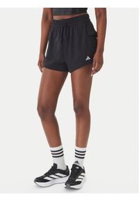 Adidas - adidas Szorty sportowe Essentials Small Logo French Terry Cargo JD9944 Czarny Loose Fit. Kolor: czarny. Materiał: syntetyk, bawełna #1