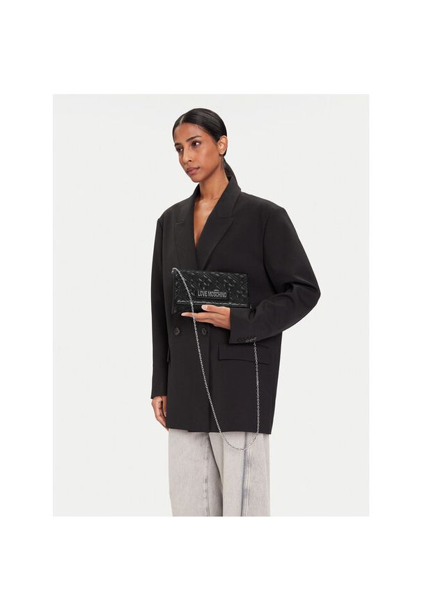 Love Moschino - Torebka LOVE MOSCHINO. Kolor: czarny