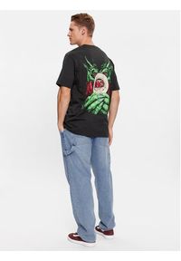 DC T-Shirt Slayer Shoeco S Tees ADYZT05328 Czarny Regular Fit. Kolor: czarny. Materiał: bawełna