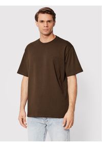 Woodbird T-Shirt Baine Base 2216-430 Brązowy Regular Fit. Kolor: brązowy. Materiał: bawełna