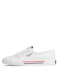Pepe Jeans Tenisówki Brady W Basic PLS31287 Biały. Kolor: biały. Materiał: materiał #7