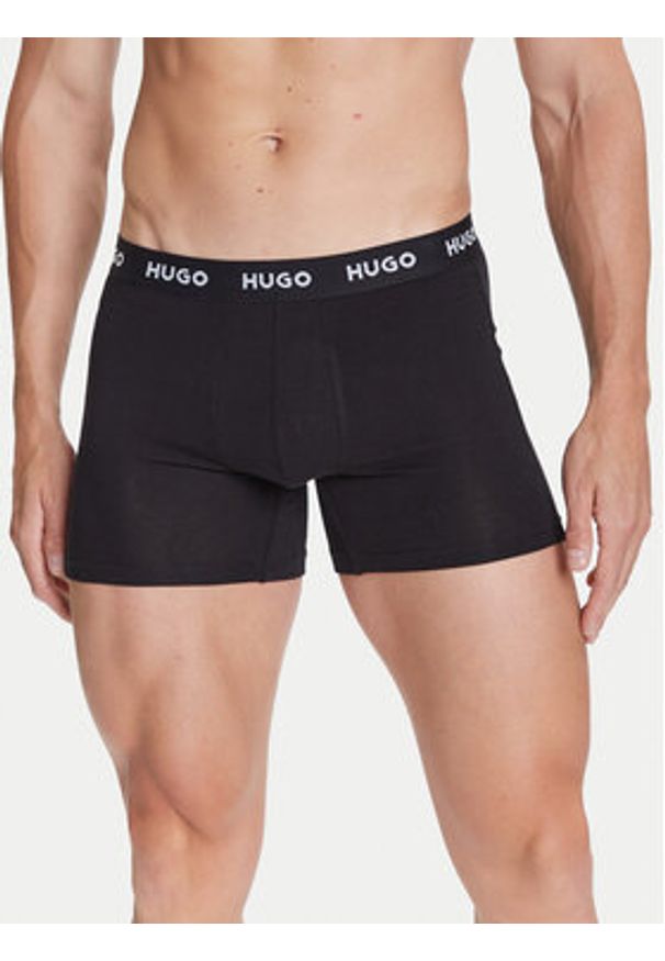 Hugo - HUGO Komplet bokserek 50532613 Czarny. Kolor: czarny. Materiał: bawełna