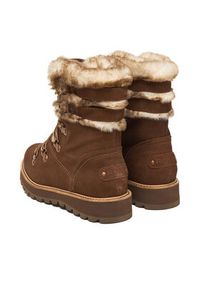 Roxy Śniegowce ARJB700752 Brązowy. Kolor: brązowy. Materiał: zamsz, skóra #2