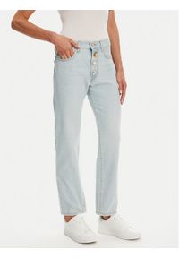 ViCOLO Jeansy DD5213 Błękitny Relaxed Fit. Kolor: niebieski