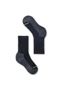 Skarpety Dziecięce Smartwool Hike Full Cushion Crew Socks. Kolor: czarny, szary, wielokolorowy. Materiał: wełna