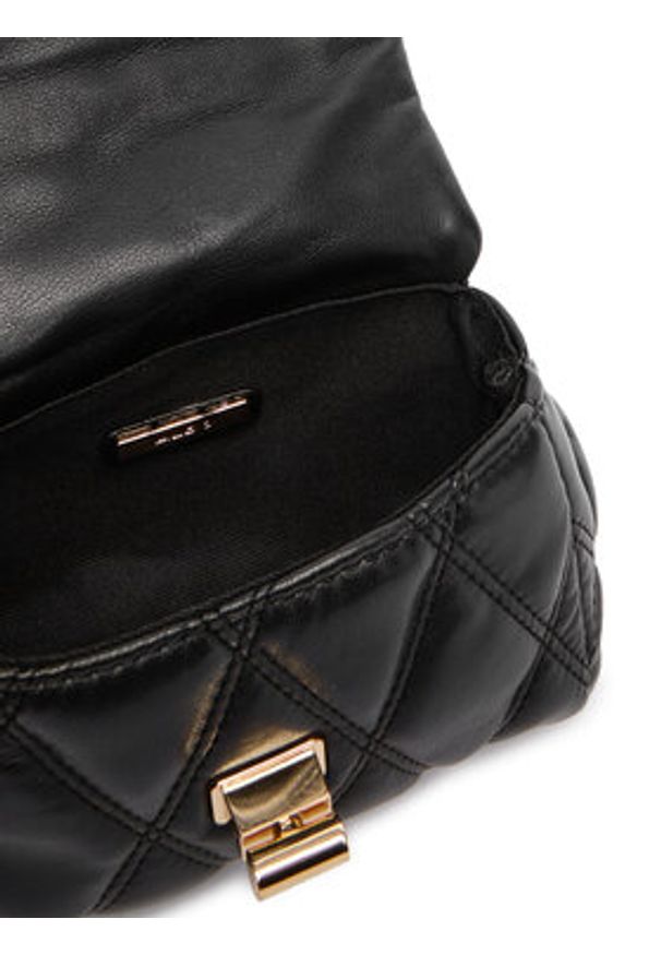 Aldo Torebka Miablack 14143769 Czarny. Kolor: czarny. Materiał: skórzane