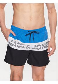 Jack & Jones - Jack&Jones Szorty kąpielowe Fiji 12227260 Kolorowy Regular Fit. Materiał: syntetyk. Wzór: kolorowy