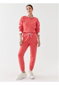 Polo Ralph Lauren Spodnie dresowe 211891560009 Czerwony Regular Fit. Kolor: czerwony. Materiał: dresówka