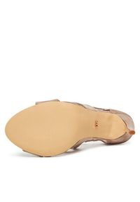 DeeZee Sandały LB0520-01 Brązowy. Kolor: brązowy. Materiał: materiał #7