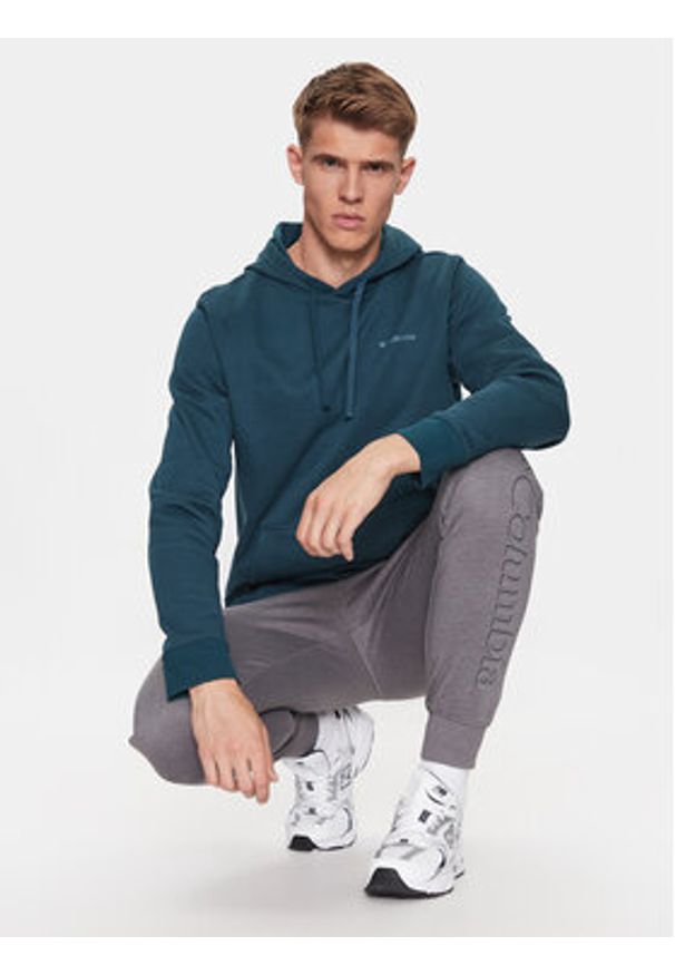 columbia - Columbia Bluza Trek™ Hoodie Niebieski Regular Fit. Kolor: niebieski. Materiał: bawełna, syntetyk
