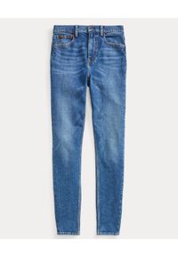 Ralph Lauren - RALPH LAUREN - Spodnie jeansowe Tompkins Skinny. Stan: podwyższony. Kolor: niebieski #5