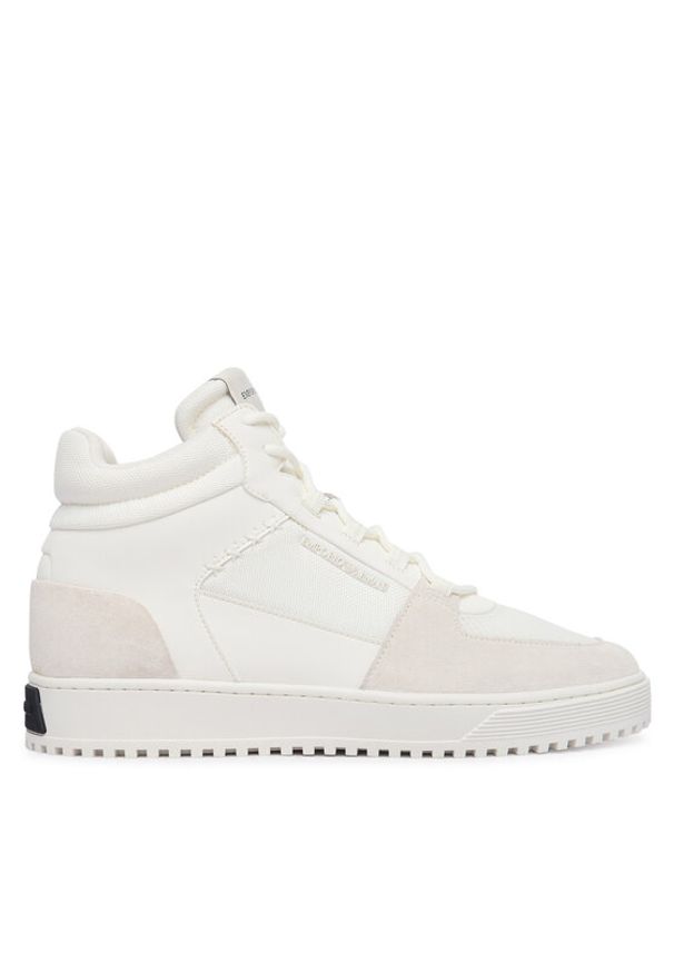 Emporio Armani Sneakersy EM004840 AF24321 M0360 Biały. Kolor: biały. Materiał: skóra