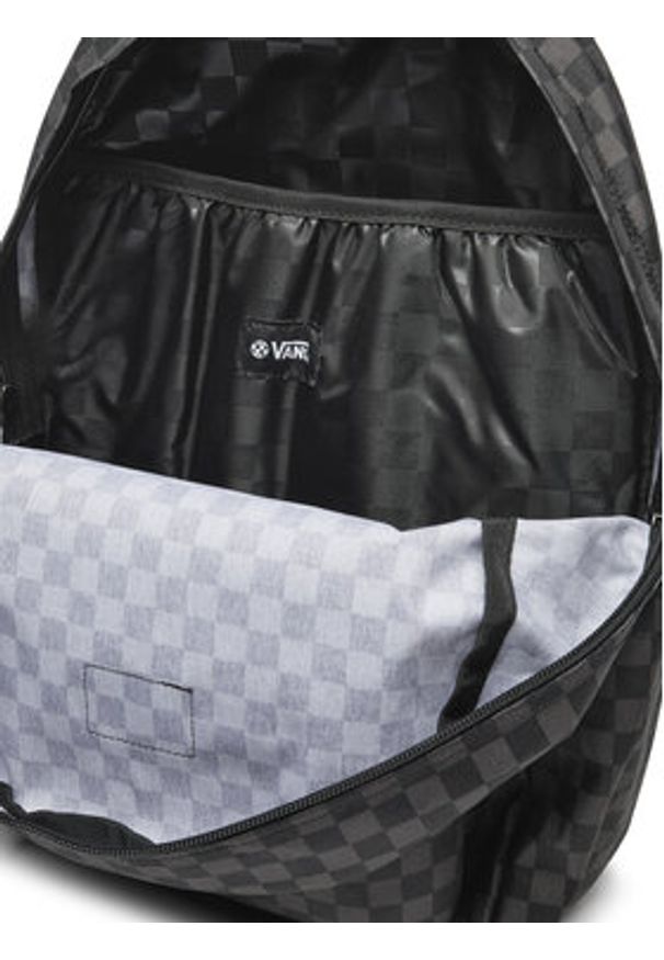 Vans Plecak Old Skool Grom Check VN000J3KBA51 Czarny. Kolor: czarny. Materiał: poliester